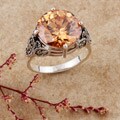 Sterling Silver Marcasite and CZ Ring (Thailand)