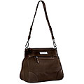 Calvin Klein Maroon Nylon Shoulder Bag