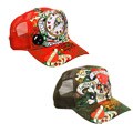 Ed Hardy Men's 'Love Kills Slowly' Rhinestone Cap