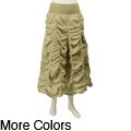 Baba Women's Solid Parachute Skirt