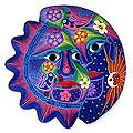 Ceramic 'Eclipse Encantado' Wall Art (Mexico)
