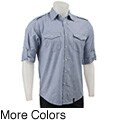 Straight Faded Men's Button-front Shirt