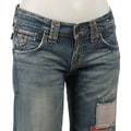 Taverniti Women's Patch Detail Jeans