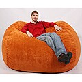 Original Fuf 7-foot XXL Orange Bean Bag Lounge Chair