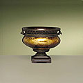 Antique Gold Leaf Decorative Bowl