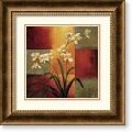 Jill Deveraux 'White Orchid' Framed Art Print