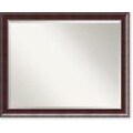 Country Walnut Extra-large Wall Mirror
