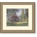 Claude Monet 'Le Parc Monceau, Paris' Framed Art Print