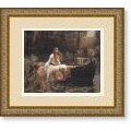 Waterhouse 'La Dame de Shalott, 1888' Framed Art Print