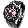 Haurex Italy Blaze Men's Black Chronograph Watch Model # 3D333UNS
