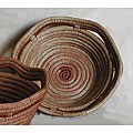 Hand-woven Pine Needle Basket (Nicaragua)