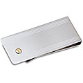 Stainless Steel and 14k Gold Money Clip