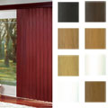 ProWood Faux Wood Vertical Blinds (82 in. W x Custom Length)