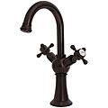 Brienza Classic Cross Handle Bronze Bar Faucet