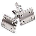 Two-tone Stainless Steel Cuff Links
