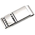 Stainless Steel Black Braided Cable Money Clip