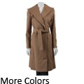 Calvin Klein Women's Lux Wrap-around Trench Coat