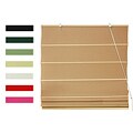 Cotton 36-inch-wide Roman Shades (China)