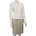 Calvin Klein Women's Linen Skirt Suit