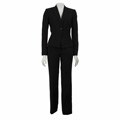 Calvin Klein Women's Pintuck 2-piece Pants Suit