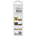 Kandi Crystal Style HotFix Jewel Embellishment Set (Yellow Topaz Birthstone)