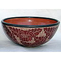 Handmade Floral Bowl (Nicaragua)