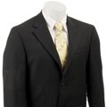 Kenneth Cole Men's Black Wool 2-button Suit