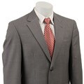 Kenneth Cole Men's Grey Wool 2-button Suit