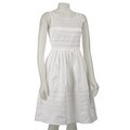 Calvin Klein Women's Cotton Sateen Textured Sundress