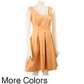 Calvin Klein Women's Sleeveless Cotton Sateen Sundress