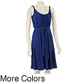 Calvin Klein Women's Matte Jersey Dress