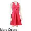 Calvin Klein Women's Sleeveless Pleated Dress