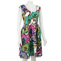FINAL SALE Calvin Klein Women's Floral Print Cotton Dress