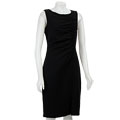 Calvin Klein Women's Gathered Crepe Sheath Dress