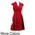 Calvin Klein Women's Belted Twill Shirtdress