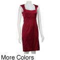 Calvin Klein Women's Cap Sleeve Satin Dress