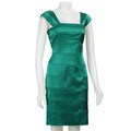 Calvin Klein Women's Pieced Stretch Satin Dress