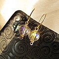 Goldfill Crystal Ball Earrings (USA)
