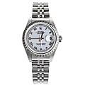 Pre-owned Rolex Datejust Women's Steel White Dial Watch
