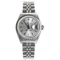 Pre-owned Rolex Datejust Women's Steel Silver Dial Watch