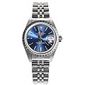 Pre-owned Rolex Datejust Women's Steel Blue Dial Watch