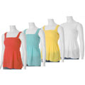 Jezebelle Junior's Tie-back High Waist Tank Top