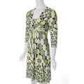 Sangria Women's Long-sleeve Dotted Dress