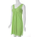 Sangria Women's Green Ruched Bodice Dress