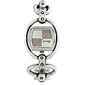 Lucky Brand Women's Silvertone Quadrant Dial Watch