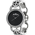Lucky Brand Women's Silvertone Peace Sign Watch