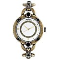 Lucky Brand Women's Goldtone White Dial Watch