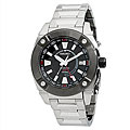 Seiko Men's Silvertone Kinectic Watch