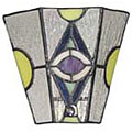 Tiffany-style Cresent Night Light