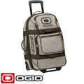 OGIO Glenn Plaid Layover Rolling Duffel Bag